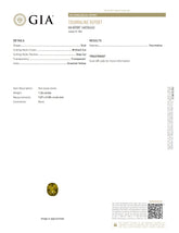 Natural Greenish Yellow Tourmaline – Certified by GIA | 1.26 Carats | Report No. 1483354263